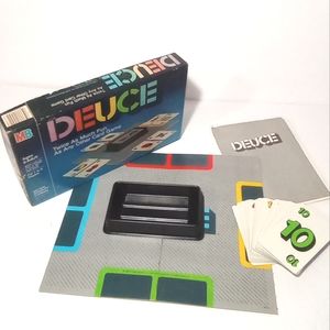 1985 Deuce 100% Complete Card Game by Milton Bradley
